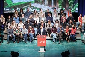 PSOE Campaign Closing Event In Villanueva de la Serena - Spain
