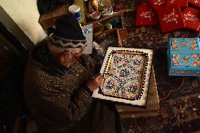 Production of Paper Mache Christmas Ornaments - India