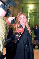 Chiara Ferragni in Court for the Pandoro Gate Trial - Milan