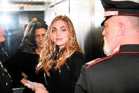 Chiara Ferragni in Court for the Pandoro Gate Trial - Milan