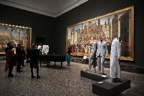 Milan, Italy Giorgio Armani.Milan, for love exhibition at the Brera Art Gallery