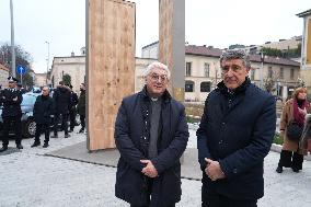 Inauguration of the Gate of Hope - Milan