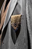 Milan, Italy Giorgio Armani.Milan, for love exhibition at the Brera Art Gallery