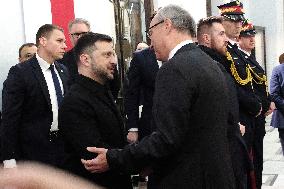 President of Ukraine Volodymyr Zelensky in the Sejm - Poland