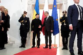 President of Ukraine Volodymyr Zelensky in the Sejm - Poland