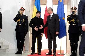 President of Ukraine Volodymyr Zelensky in the Sejm - Poland