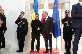 President of Ukraine Volodymyr Zelensky in the Sejm - Poland