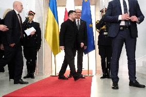 President of Ukraine Volodymyr Zelensky in the Sejm - Poland