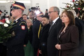 President of Ukraine Volodymyr Zelensky in the Sejm - Poland