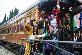 Launching of the Christmas Train - Madrid