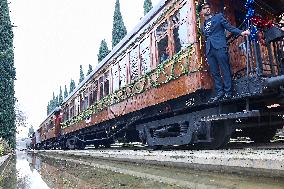 Launching of the Christmas Train - Madrid