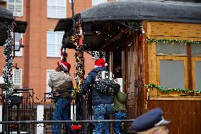 Launching of the Christmas Train - Madrid