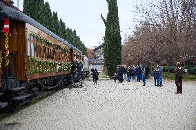 Launching of the Christmas Train - Madrid