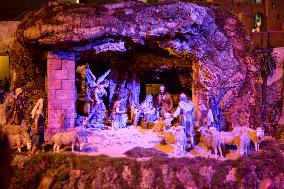 Nativity Scene at Madrid City Hall - Spain
