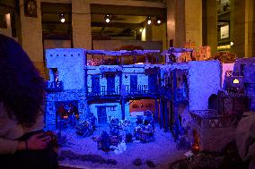 Nativity Scene at Madrid City Hall - Spain