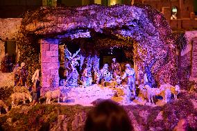 Nativity Scene at Madrid City Hall - Spain