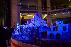 Nativity Scene at Madrid City Hall - Spain