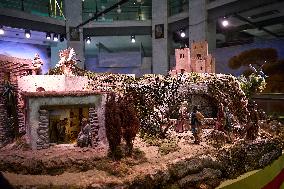 Nativity Scene at Madrid City Hall - Spain