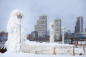Icicles Hang Over Scenic Views - Vladivostok