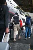 Christmas Holiday Travel Departures - Paris