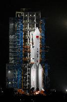 Test Satellite Launch From Wenchang - China