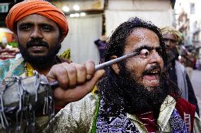Religious Procession For The Annual Urs Festival - Rajasthan