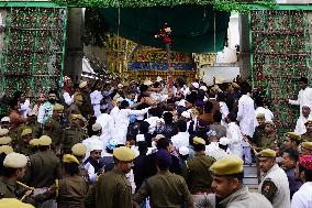 Religious Procession For The Annual Urs Festival - Rajasthan