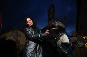 Living Nativity Scene In Buitrago de Lozoya - Spain