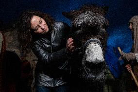 Living Nativity Scene In Buitrago de Lozoya - Spain