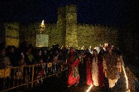 Living Nativity Scene In Buitrago de Lozoya - Spain