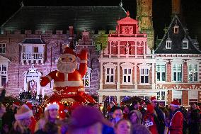 Charity Fun Run Through Haarlem Streets - Netherlands