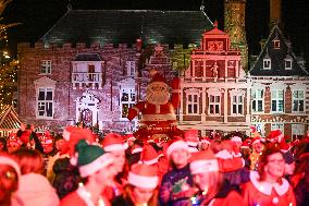 Charity Fun Run Through Haarlem Streets - Netherlands