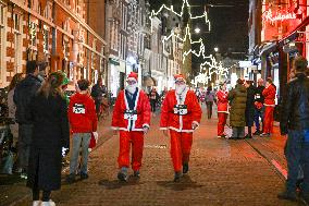Charity Fun Run Through Haarlem Streets - Netherlands