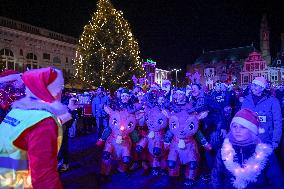 Charity Fun Run Through Haarlem Streets - Netherlands