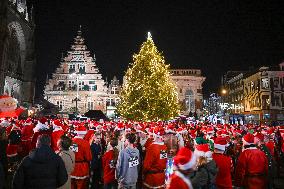 Charity Fun Run Through Haarlem Streets - Netherlands