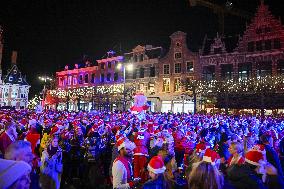 Charity Fun Run Through Haarlem Streets - Netherlands