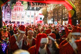 Charity Fun Run Through Haarlem Streets - Netherlands