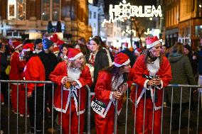 Charity Fun Run Through Haarlem Streets - Netherlands