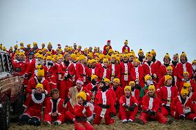 Winter Surf Event At Scheveningen Beach - Netherlands