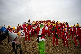 Winter Surf Event At Scheveningen Beach - Netherlands