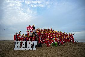 Winter Surf Event At Scheveningen Beach - Netherlands