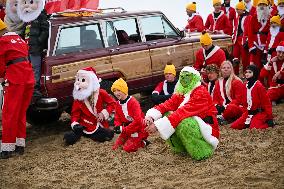 Winter Surf Event At Scheveningen Beach - Netherlands