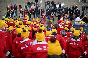 Winter Surf Event At Scheveningen Beach - Netherlands