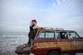 Winter Surf Event At Scheveningen Beach - Netherlands