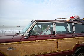 Winter Surf Event At Scheveningen Beach - Netherlands
