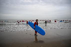 Winter Surf Event At Scheveningen Beach - Netherlands