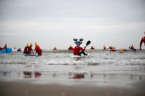 Winter Surf Event At Scheveningen Beach - Netherlands