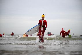 Winter Surf Event At Scheveningen Beach - Netherlands