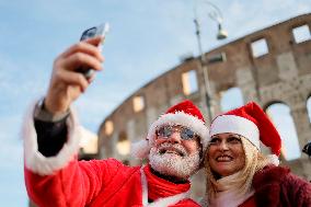 Christmas Race Held For Children's Oncology - Rom