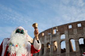 Christmas Race Held For Children's Oncology - Rom